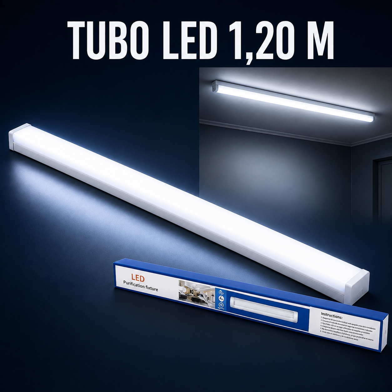 Tubo led 1,20m