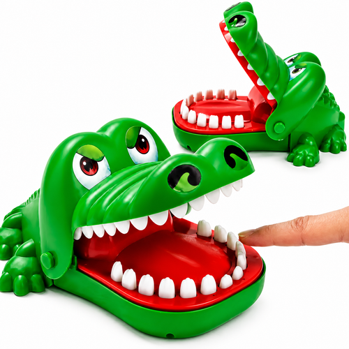 Juego Cocodrilo Dentista Mordedor Para Niños y Adultos